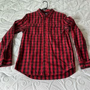 Nike SB Buffalo Plaid LS Button Up